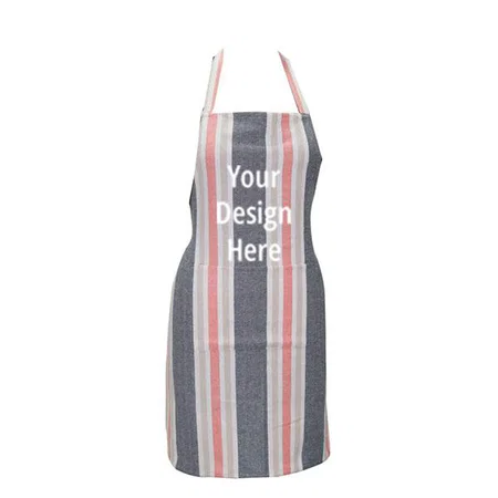Multi-Color Customized Cotton Free Size Apron with Big Center Pocket