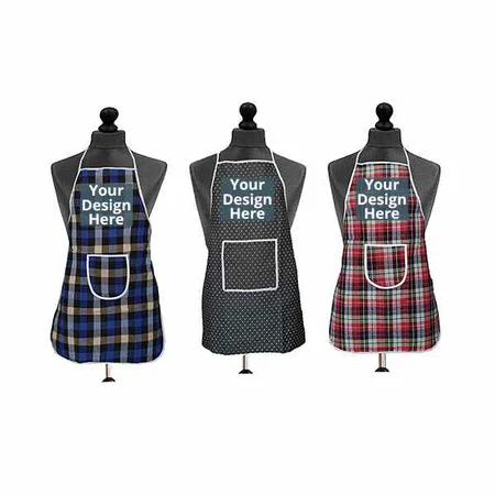 Multicolor Customized Waterproof Apron (Set of 3)