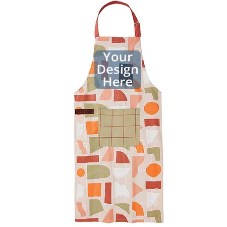 Multicolour Customized Adjustable Kitchen Apron