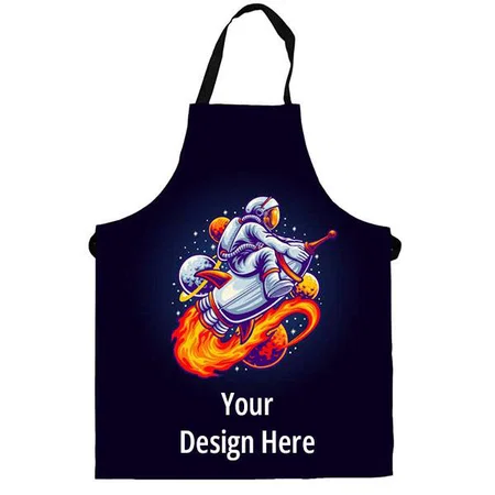 Blue Customized Designer Apron for Kids