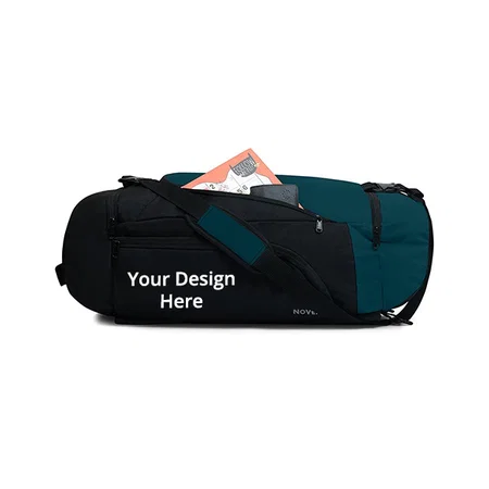 Green Customized Travel Bag Cum Rucksack | Hiking Bag | Trekking Bag | Rucksack Bag | Travel Bag