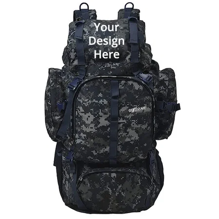 Military Navy Blue Customized F Gear Military Neutron 50 Liters Rucksack