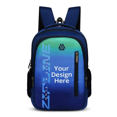Blue Customized Zipline 36 L Backpack
