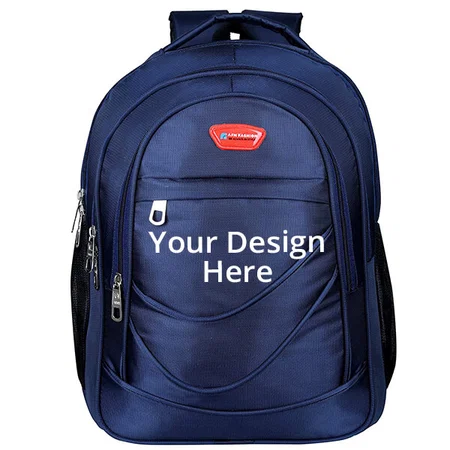 Blue Customized 45 Ltrs Casual backpack (15.6 inch)