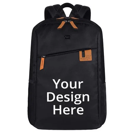 Black Customized Gear Compact Business Laptop Backpack 17 Litres