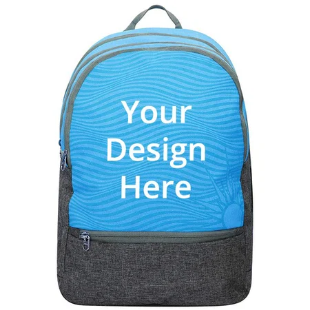 Grey Customized Nivia Dunes School Bag