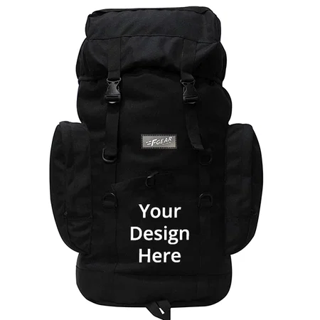 Black Customized F Gear Platoon 46 Litres Rucksack