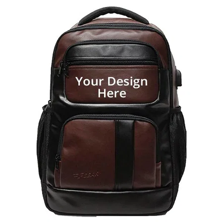 Brown Customized F Gear 28 Litres Laptop Backpack