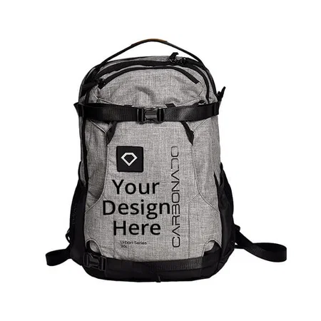 Light Grey Customized Carbonado Travel Laptop Backpack