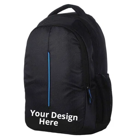 Black Customized Laptop Bag