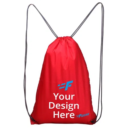 Red Customized 11 Litres Gym Bag