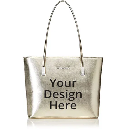Gold Customized Women's Handbag
