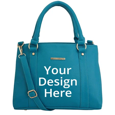 Turquoise Customized Women's Handbag