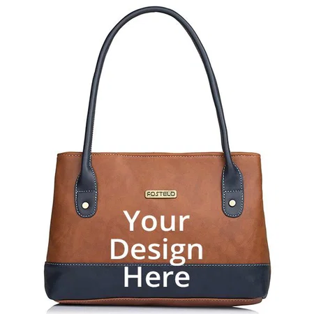 Tan Customized Women's Handbag