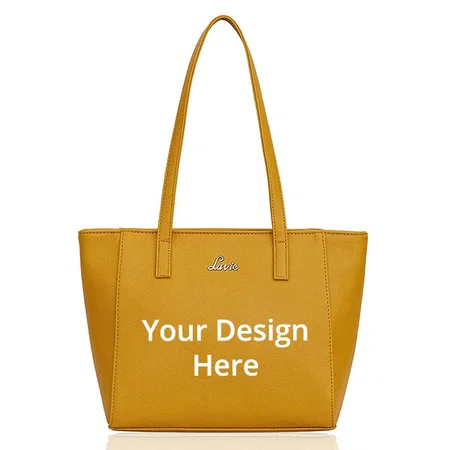 Yellow Customized Lavie Women's Tote Handbag