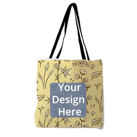 Off White Customized Canvas Tote Bag