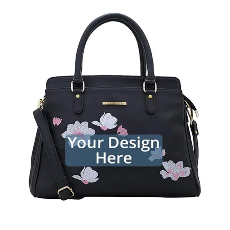 Black Customized Women's Handbag