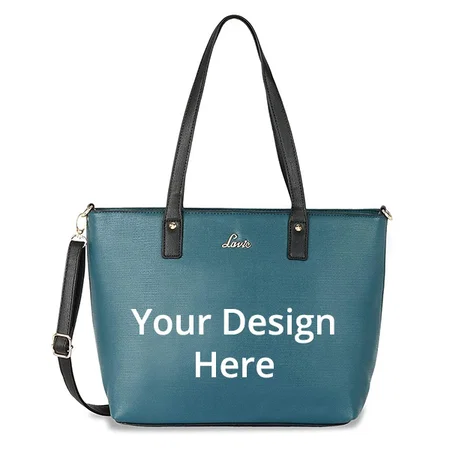 Teal Customized Lavie Women's Tote Bag
