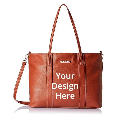 Brown Customized Caprese Women's Tote Bag