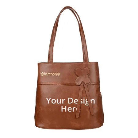 Brown Customized Women's Handbag