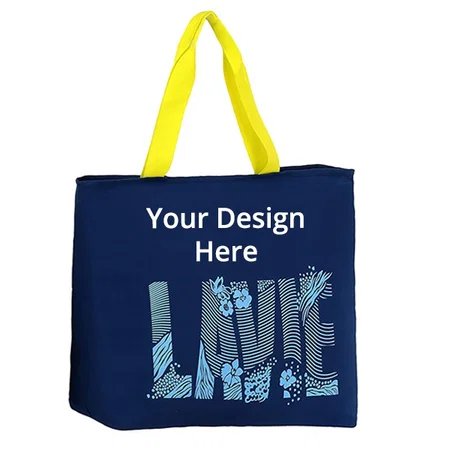 Blue Customized Lavie Women's Tote Bag
