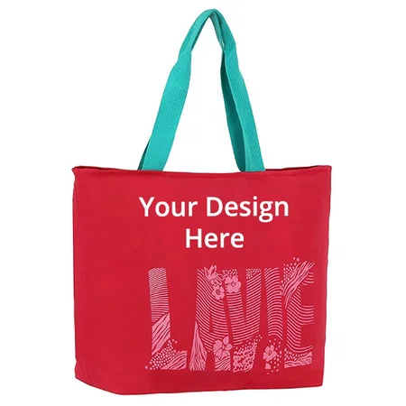 Dark Pink Customized Lavie Women's Tote Bag