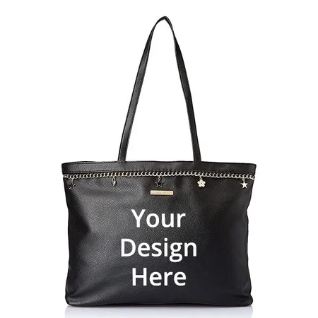 Black Customized Caprese Women's Tote Bag