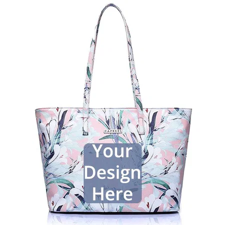 Powder Peach Customized Caprese Women's Tote Bag