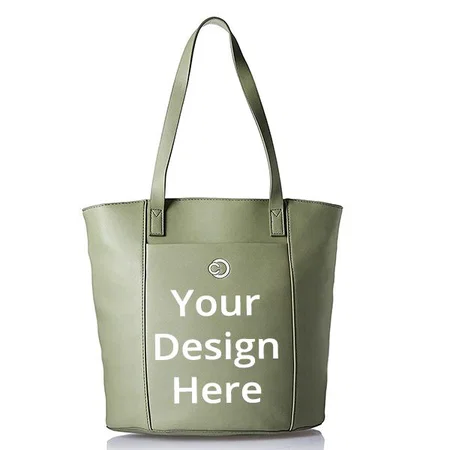 Pastel Green Customized Caprese Portia Women's Tote