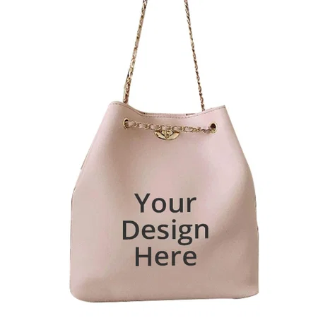 Peach Customized Women's Handbag