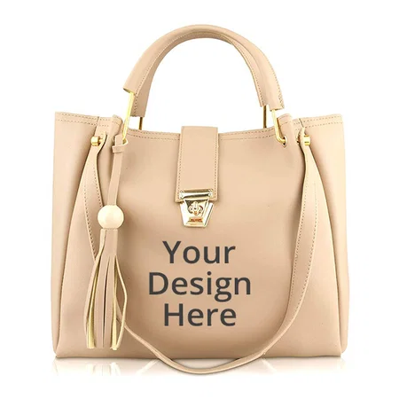 Beige Customized Handbag (Set of 5)