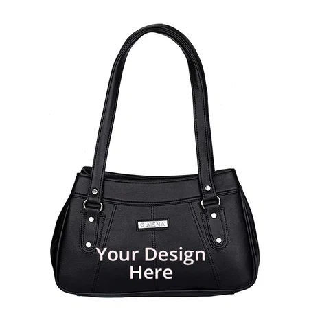 Black Customized Women's Handbag