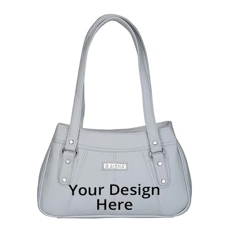 Light Blue Customized Women's Handbag
