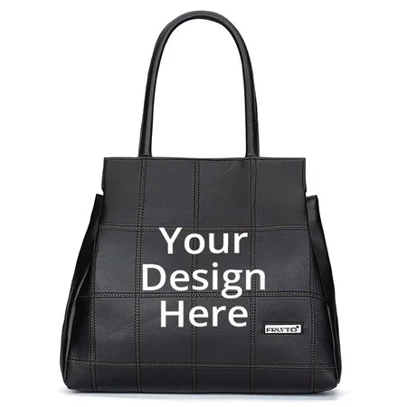 Black Customized Women's Handbag