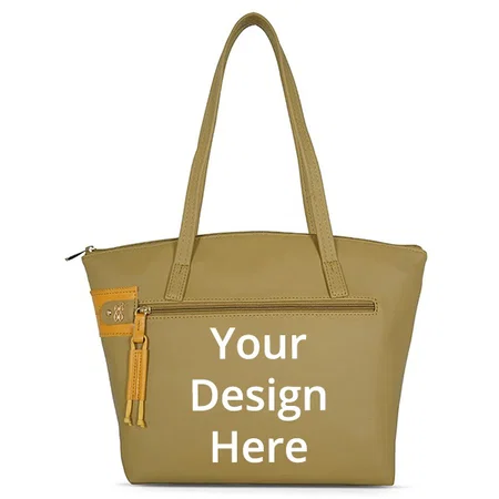 Yellow Customized Baggit Women's Tote Handbag