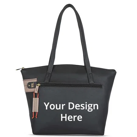 Dark Grey Customized Baggit Women's Tote Handbag