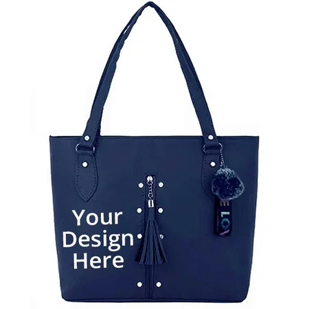 Blue Customized Women's Handbag