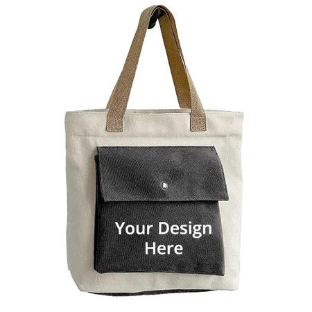 Beige Customized Stylish Shoulder Handbag