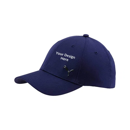 Peacock Blue Customized Puma Men's Baseball Cap