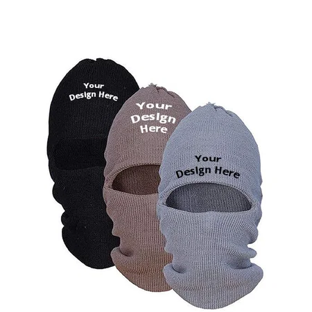 Multicolour Customized Monkey Cap (Pack of 3)