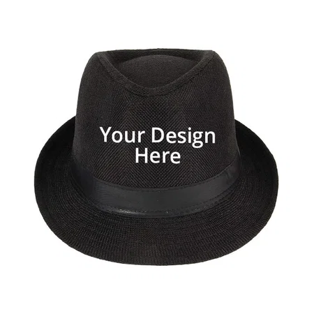Black Customized Hat