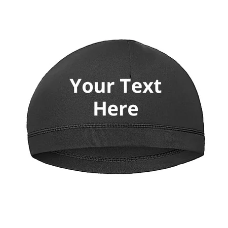 Black Customized Hat Liner/Skull Cap
