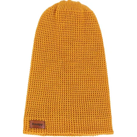 Yellow Customized Woollen Beanie Cap (Free Size)