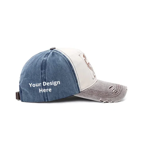 Denim Customized Baseball Cap