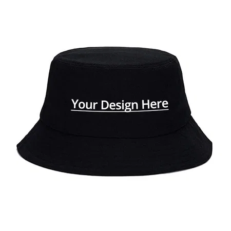 Black Customized Hat