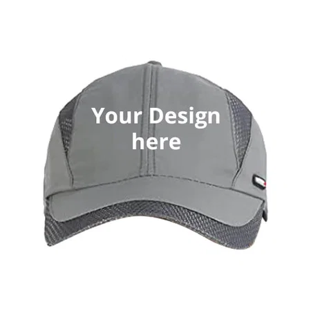 Dark Grey Customized Unisex Cap