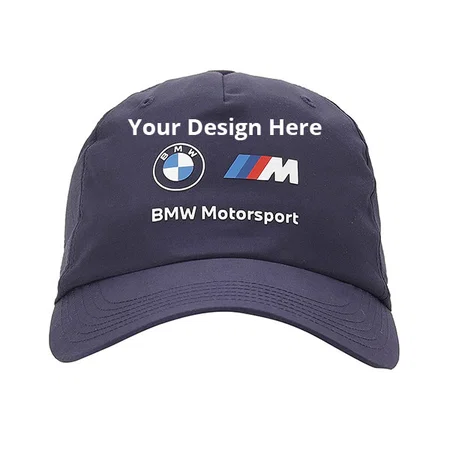Navy Blue Customized PUMA Unisex BMW M Motorsport Baseball Cap