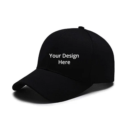 Black Customized Baseball Cap