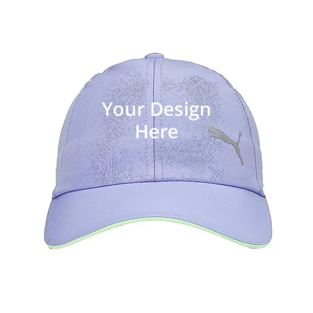 Electric Purple Puma Customized Unisex Adult Cap