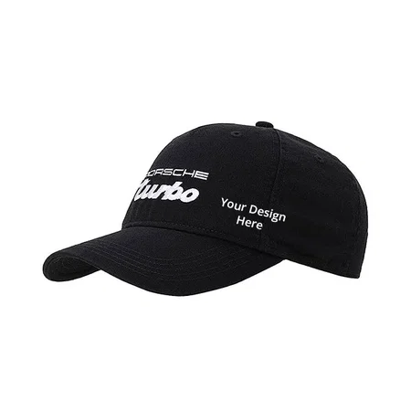 Black Customized Unisex Cap